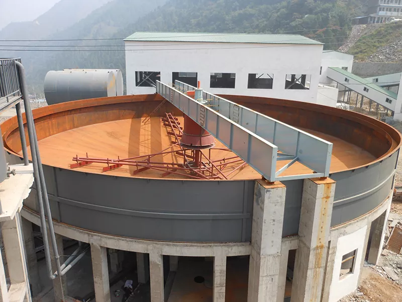 Máy làm đặc tấm nghiêng tốc độ cao tròn